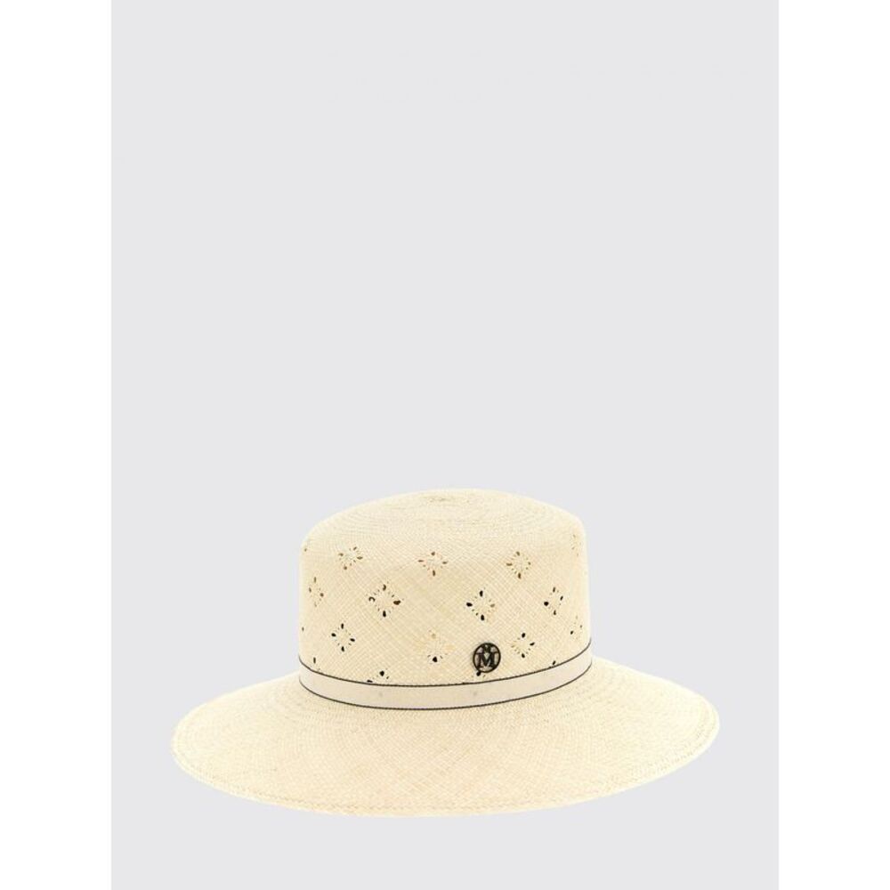 Maison Michel Hat Woman Beige